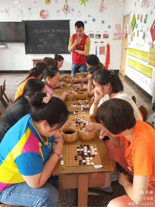 西曲矿第二幼儿园组织教师围棋专业培训活动